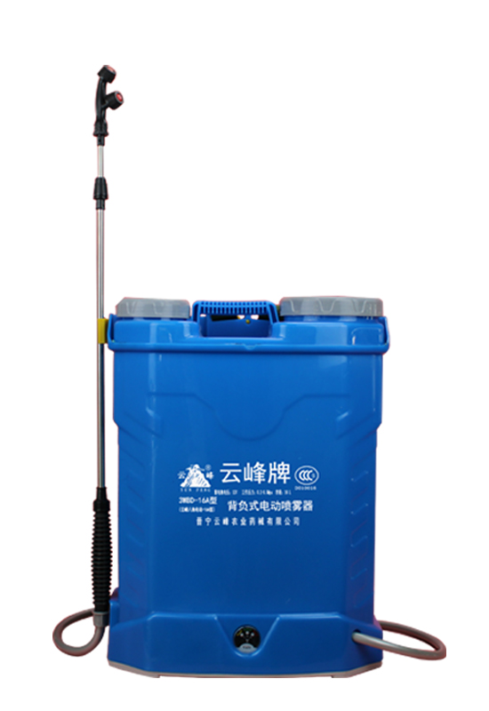 新款雙蓋電動八角噴霧器